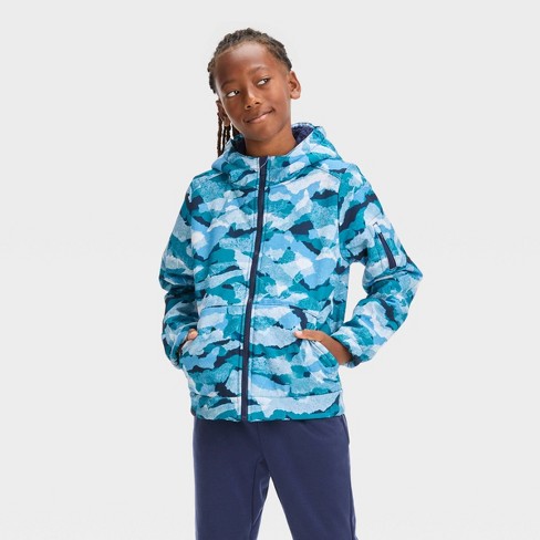 Boys' Softshell Jacket - All In Motion™ Blue M : Target