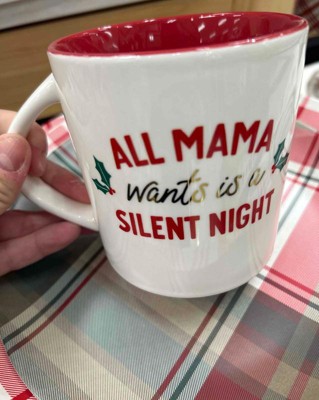 Mugs - Mom Needs A Silent Night Holiday Red Tumbler-40oz – Point Loma Tea