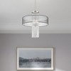Livex Lighting Bella Vista 4 - Light Chandelier in  Brushed Nickel - 3 of 4