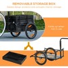 Trailer for Bike, Bicycle Cargo Trailer with Removable Storage Box - 4 of 4