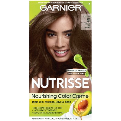 Garnier Nutrisse Nourishing Color Creme 51 Medium Ash Brown