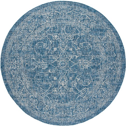 Outdoor Loomed Shapes Area Rug, Outdoor Rug 5 Ft Round