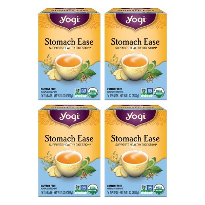 Yogi Tea - Stomach Ease -  64 ct, 4 Pack