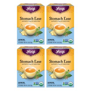Yogi Tea - Stomach Ease -  64 ct, 4 Pack - 1 of 4