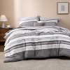 5/7 Pcs Bedding Set with Cationic Dyeing for Striking Double-Sided Contrast - 2 of 4