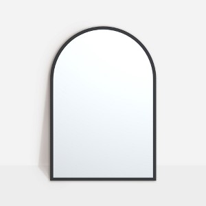 PexFix Classic Arch Solid Wood Framed Wall Mounted Mirror Vanity Mirror - 1 of 4