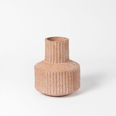 MH London Ashley Ecomix Vase with Ribbed Texture