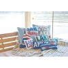 C&F Home 6" x 12" Canoe Lake Hooked Pillow - 3 of 3