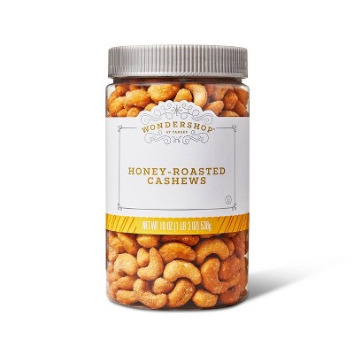 Honey-Roasted Cashews - 19oz - Wondershop™