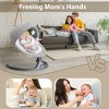 Napei Electric Baby Swing for Infants and Toddlers,with Bluetooth Music , 2 Seat Position,
5 Swing Angles with Gentle Speed - 3 of 4