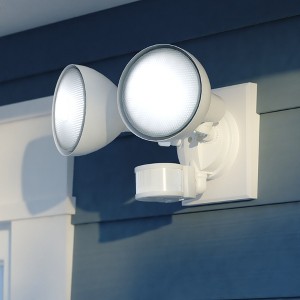 VAXCEL Motion Sensor Dusk to Dawn Outdoor Security Flood Light - 240 Degree Range - 85 Ft. - 1 of 4