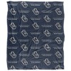 John Carroll University Logo Pattern Silky Touch Blanket White 50x60 - 2 of 4