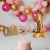 Unique Bargains Standing Animal Print Number Balloon Foil Decoration for Party Colorful - 3 of 4