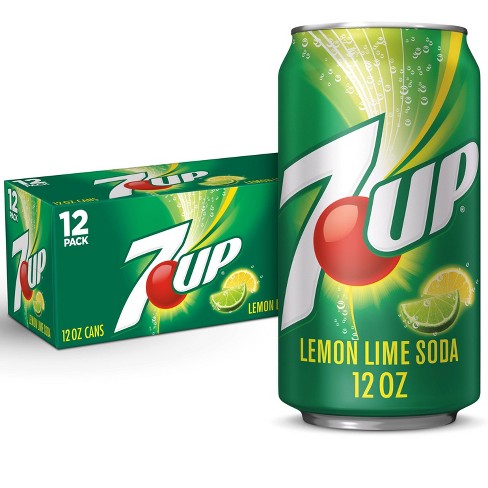 7up Lemon Lime Soda - 12pk/12 Fl Oz Cans : Target
