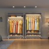 VIPEK R1LC Clothes Rack with Cover, Heavy Duty Garment Rack with Dimmable LED Lights, Metal Clothing Rack with Wheels, Closet with Cover - 4 of 4