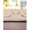 Unique Loom Outdoor Trellis Links Trellis Trellis Woven Area Rug - 4 of 4
