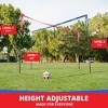 Vivere CROSSNET Quick Assemble 4 Square Volleyball Game Set for Adults and Kids with Volleyball Net, Backpack and Ball for Outdoor Games - 4 of 4