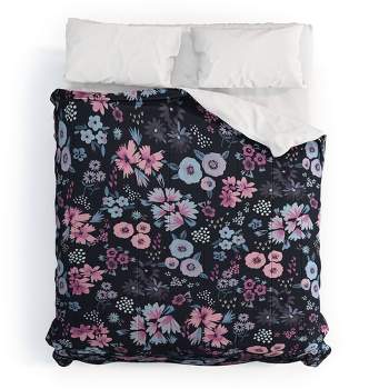 Ninola Design Artful Little Flowers Comforter Set - Deny Designs