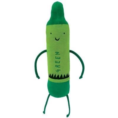 MerryMakers The Day The Crayons Quit Green 12" Plush