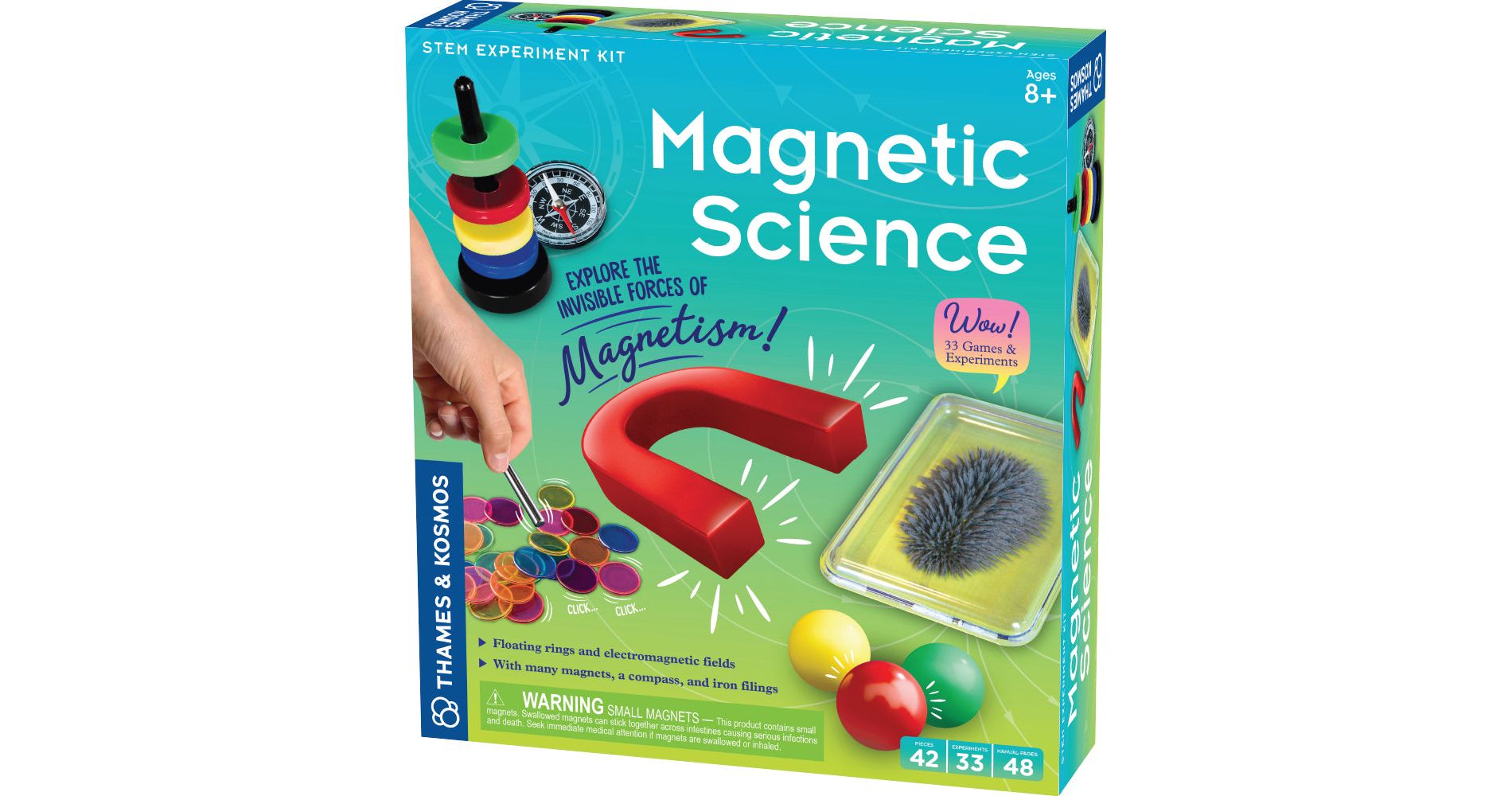 Magnetic Science STEM Experiments by Thames & Kosmos