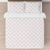 Sweet Jojo Designs Girl Full/Queen Comforter Bedding Set Ballerina and Ballet Bows Pink and White 3pc - 3 of 4