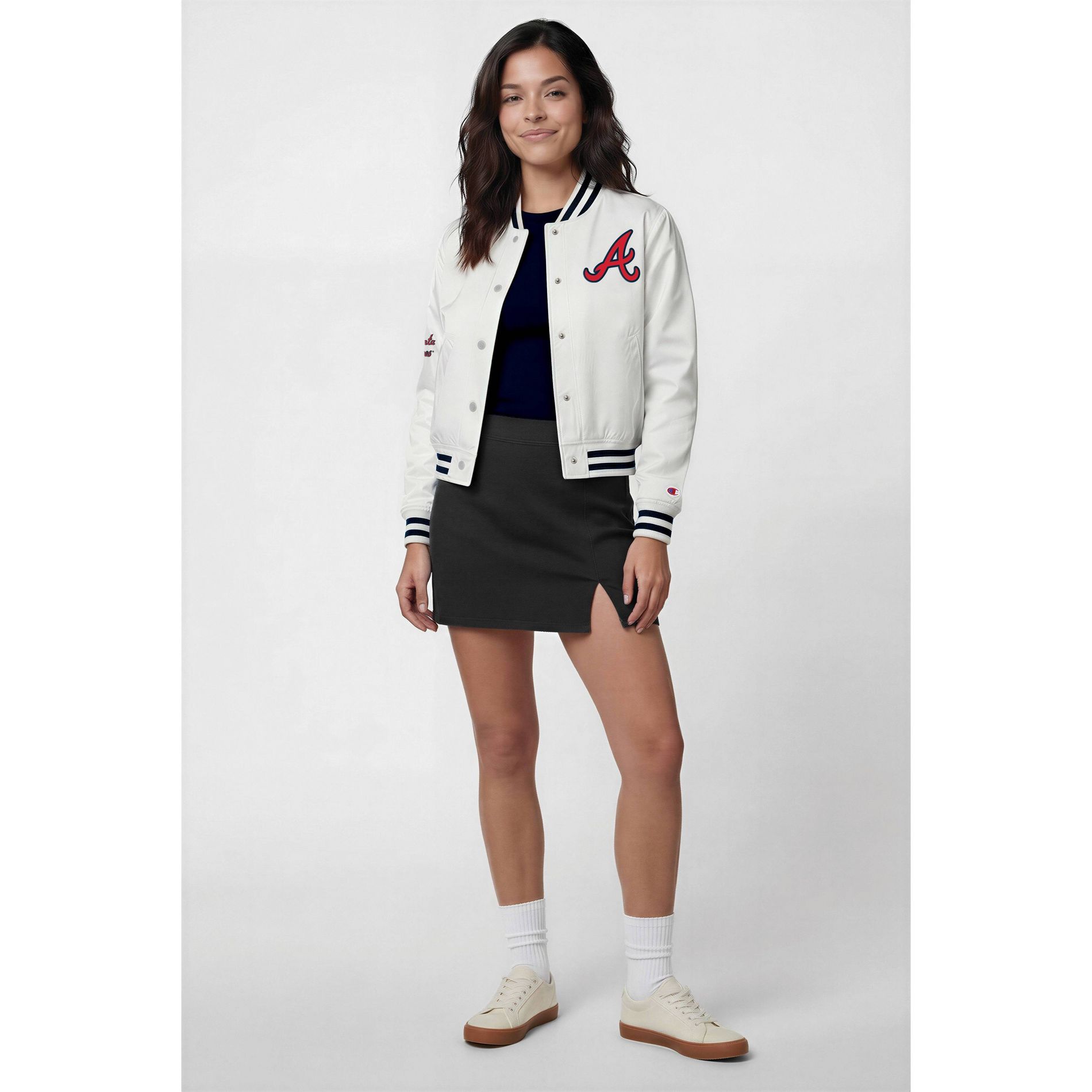 MLB Atlanta Braves Women's Champion Bomber Jacket