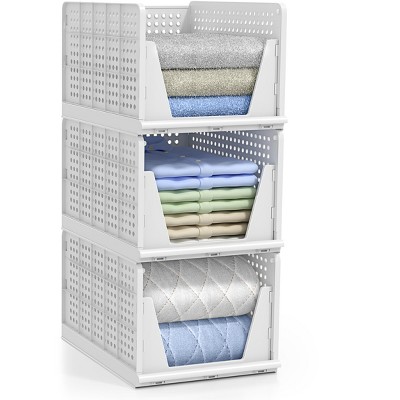 Sorbus Shelf Organizer - Closet Shelf Organizer for Clothes
