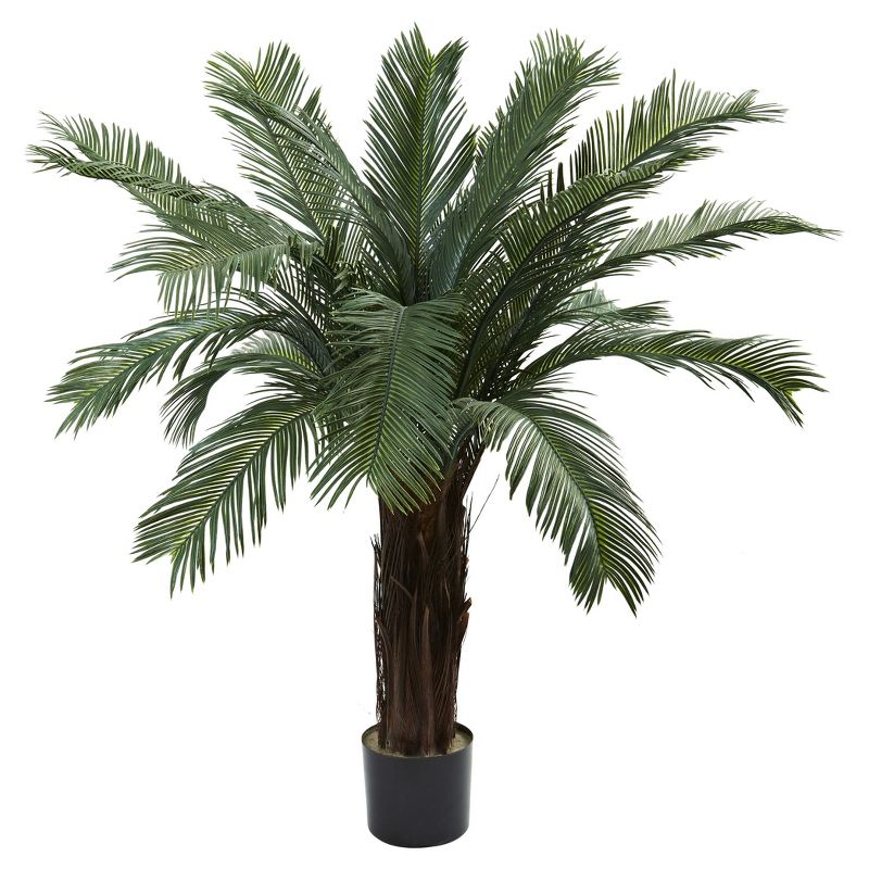 Artificial 4ft Cycas Tree UV Resistant Indoor/Outdoor - Nearly Natural, 1 of 5