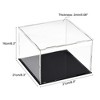Unique Bargains Acrylic Self-Assembly Thickened Collectibles Display Case - 2 of 4