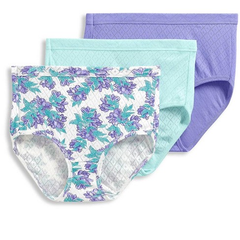 Jockey Women's Underwear Elance Breathe Hipster - 3 Pack, Blue - Import It  All