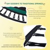 UNISOAR Springless Trampoline - Recreational Trampolines with AntiRust Coating No-Gap Design Zip System, Bungee Cords Outdoor Trampoline for Kids - 3 of 4