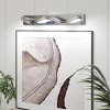 Modern Chrome LED Vanity Light 5-Light Wall Sconce Sleek Minimalist Design - 2 of 4