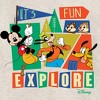 Boys' - Disney - Its Fun To Explore Graphic Long Sleeve Fleece Sweatshirt - 2 of 4