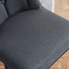 NicBex 25.2"Modern Minimalist Bar Stool Counter Height with Back Tufted,Upholstered Counter Stools for Kitchen Island&Dining Room - 3 of 4