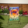 Evergreen Hot Air Balloons Linen Garden Flag 12 x 18 Inches Indoor Outdoor Decor - 2 of 4