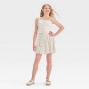 Girls' Button-Front Denim Tank Top - art class™ - 3 of 3