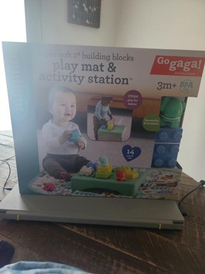 Super Soft 1st Building Blocks Play Mat & Activity Station – Infantino