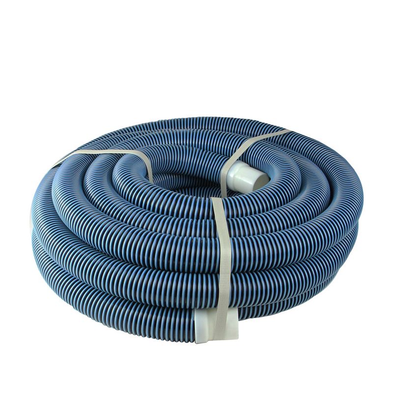 Pool Central Spiral Wound Vacuum Swimming Pool Hose 35' x 1.5" - Blue, 1 of 4