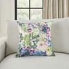 Waverly Garden Gesture 18" x 18" Multicolor Indoor Throw Pillow - 2 of 4