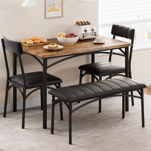 Dining Table Set for 4, Kitchen Table and Chairs for 4 - 1 of 4