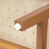 Vynxaria Acacia Wood Bedroom Bench ¨C Stylish & Versatile Seating Solution - 4 of 4
