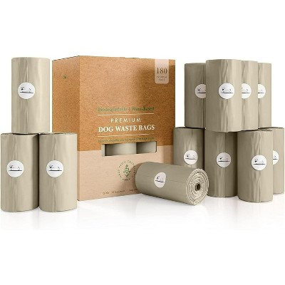 Home Compostable Dog Poop Bags, Plant Based Biodegradable & Extra Thick Waste Bags