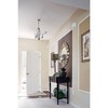 Progress Lighting Joy 3-Light Foyer Fixture, Antique Bronze, Fluted Glass Shades - image 4 of 4