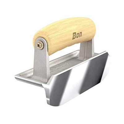 Bon Tool 89-336 Edger - BulletStainless Steel 6-inch X 2 1/4-inch Lip 1-inch X 1/4-inch Wood Handle