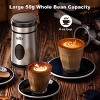 Willz 50 Gram Stainless Steel Blade Electric Coffee Grinder in Silver - 2 of 4