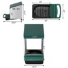 SEVOBAL Pet Crates and Houses Private Egg-Laying Retreat for Hens and Ducks, Coop Essential Nesting Box for Farm Life, Green, 20.47"*16.54"*5.91" - 3 of 4