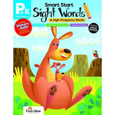 Smart Start: Sight Words, Grade Prek - by  Evan-Moor Educational Publishers (Paperback)