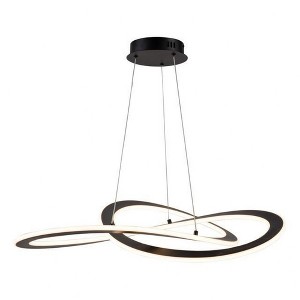 Artcraft Lighting Wave 1 - Light Chandelier in  Black - 1 of 1