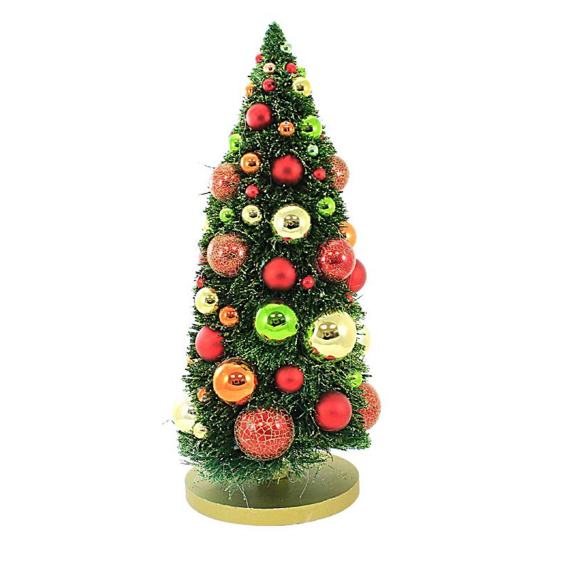 Cody Foster 16.5 Inch Bottle Brush Christmas Tree Shatterproof Ornaments Centerpiece Holiday Decoration Bottle Brush Trees, 3 of 4