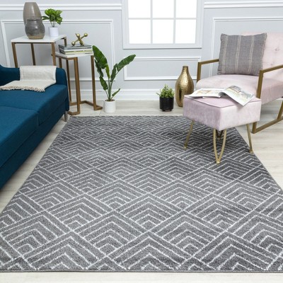 Mason Brooks Azalea AZ10A Contemporary Geometric Area Rug